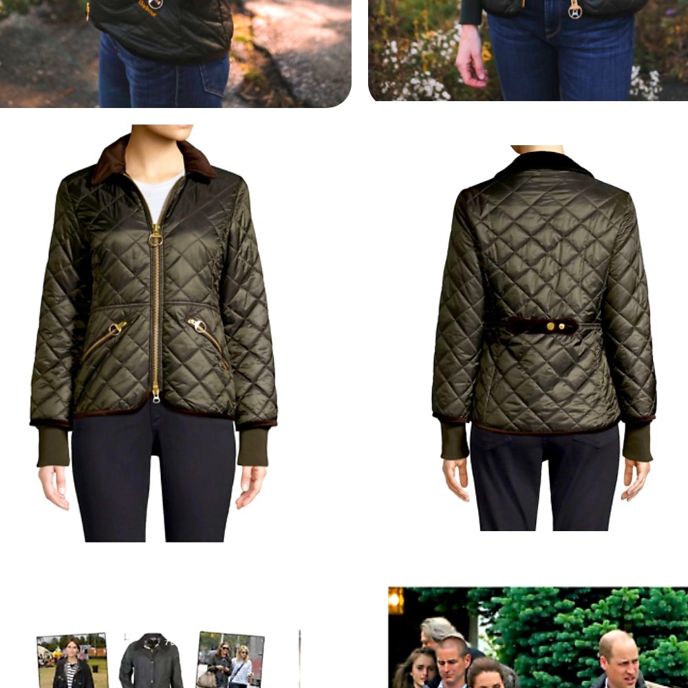 Barbour Quilted Jacket- US12 Dark Olive